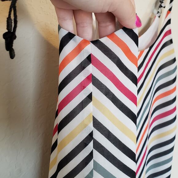 Cabi Multicolor Striped Camisole Blouse Layer Work Office Women's X-Small - Picture 4 of 11